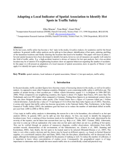 Adapting a Local Indicator of Spatial Association to Identify Hot