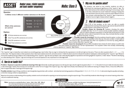 Maths: Class 3 - Educational Initiatives