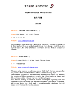 Terra Remota Michelin 2015