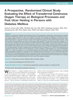 a Prospective, randomized Clinical study evaluating the