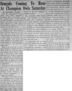 AtAt Champion Owls Saturday