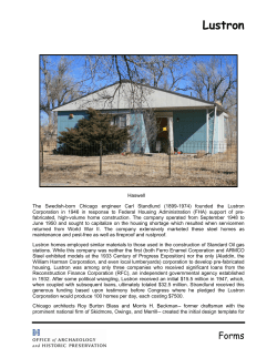 Lustron - History Colorado