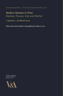 Modern Masters in Print