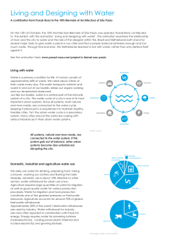 Living and Designing with Water - POSAD-ROSA