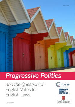 Progressive Politics