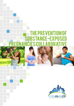 The Prevention of Substance-Exposed Pregnancies
