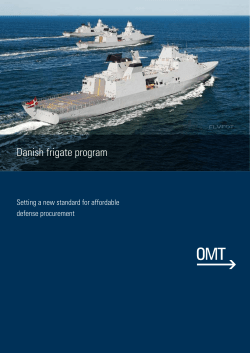 Danish frigate program - The Strategist (ASPI)