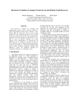 The FPAA - ARM Lab