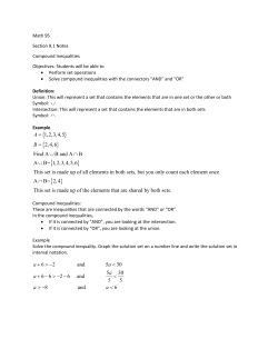 Section 9.1 Notes