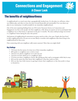 read the report  - Vancouver Foundation