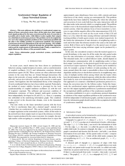 Synchronized Output Regulation of Linear Networked Systems