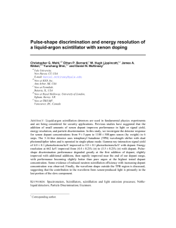 Pulse-shape discrimination and energy resolution of a liquid