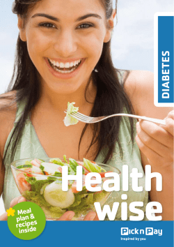 Health wise - Pick n Pay