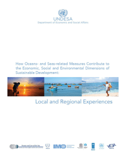 How oceans- and seas-related measures contribute to the economic