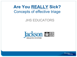 Are You REALLY Sick?