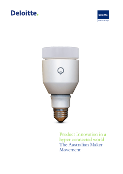 Product Innovation in a hyper connected world The