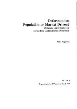 Deforestation