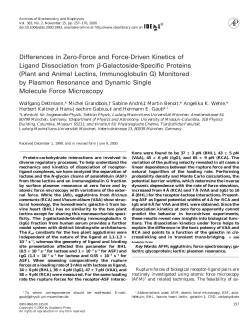Differences in Zero-Force and Force