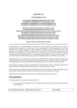 amendment no. 4 dated december 14, 2016 to the