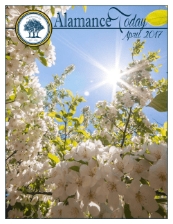 April 2017 - Alamance Country Club