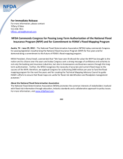 For Immediate Release NFDA Commends Congress for Passing