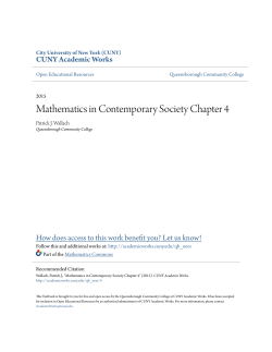- CUNY Academic Works