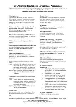 fishing regulations