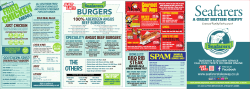 Gourmet Hot Dogs - Seafarers Takeaway