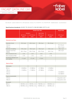 facab&reg; dataline lwl