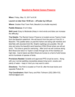Beaufort &ndash; Rachel Carson Res.