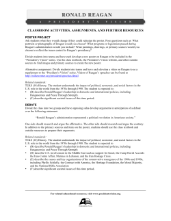 classroom activities, assignments, and further