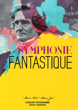 concert programme 2016/17 season