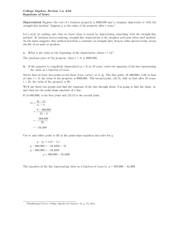 1.4.52 Equation of a Line