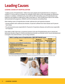 leading Causes - DeKalb County Board of Health