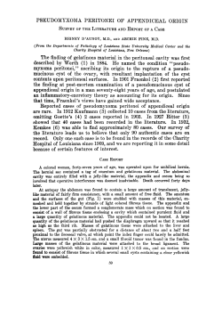 AND REPORT OF A CASE