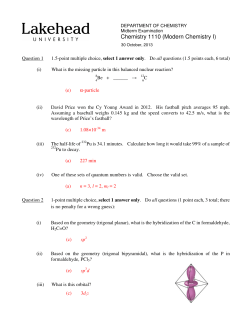 Midterm #2 Solutions