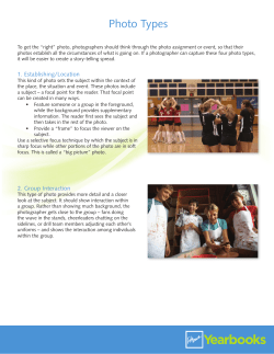 Photo Types - Lifetouch Yearbooks