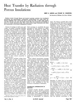 Heat Transfer by Radiation through - Deep Blue