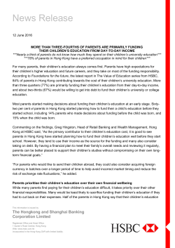 More than three-fourths of parents are primarily