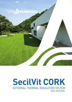 SecilVit Cork Insulation Board
