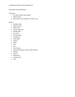 List of Planet Materials