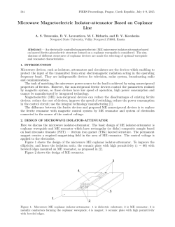 Microwave Magnetoelectric Isolator