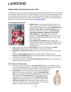 FACT SHEET - Lands` End