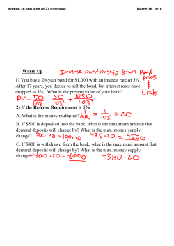 Module 26 and a bit of 27.notebook