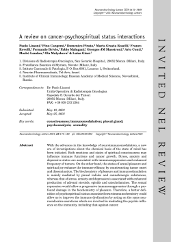 invi te dnelre vi ew - Neuroendocrinology Letters