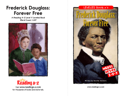 Frederick Douglass: Forever Free