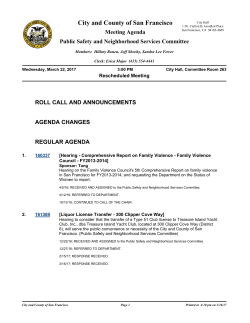 Meeting Agenda - Board of Supervisors