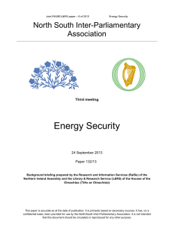 Energy Security