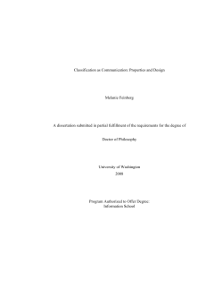 Classification as Communication