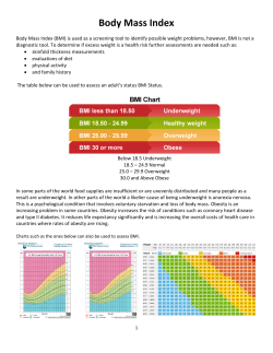 Body Mass Index